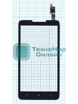 Сенсорное стекло (тачскрин) для Lenovo A656, черное