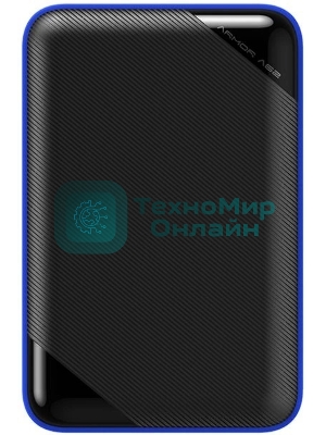 Внешний жесткий диск Silicon Power Armor A62 4Tb USB 3.2, Blue