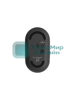 Мышь беспроводная Logitech Pebble 2 M350S графитовый, 4000 dpi, Bluetooth, кнопки - 3