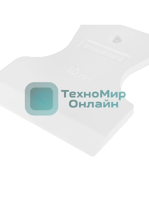 Шпатель Сибртех белая резина, 80 мм