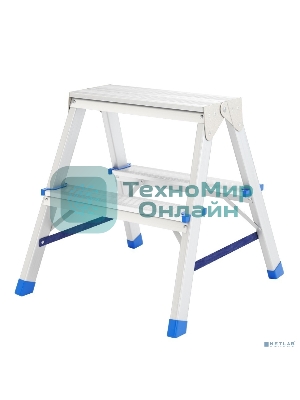 Стремянка Сибртех двусторонняя 2ст., алюминиевая