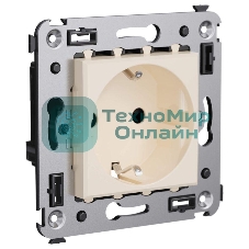 Розетка СП 3п 2P+E Avanti 