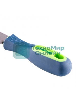 Напильник Сибртех, 200 мм, плоский, двухкомпонентная рукоятка, №2