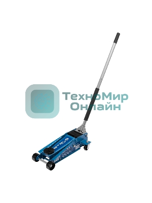 Домкрат Stels 51133 гидравлический подкатной быстрый подъем 3 т quick lift 130–465 мм профессиональный