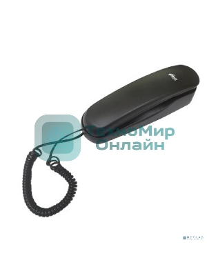 Телефон проводной Ritmix RT-002 черный