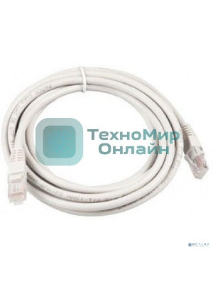 Патч-корд UTP cat.5e, 1.5м ExeGate серый