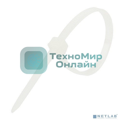 Хомут кабельный Rexant 7.6х500 нейл. белый (уп. 100 шт)