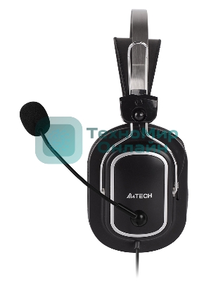 Гарнитура A4Tech HU-50 чёрный, проводная