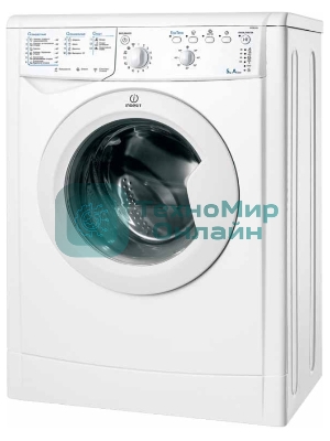 Стиральная машина Indesit IWSB 5085 CIS белый, загрузка фронтальная 5 кг, 800 об/мин., класс: А