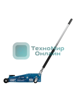 Домкрат Stels 51133 гидравлический подкатной быстрый подъем 3 т quick lift 130–465 мм профессиональный