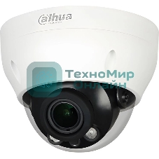Купольная IP-видеокамера Dahua DH-IPC-HDPW1431R1P-ZS-S4 4Мп, 1/3” CMOS, моторизованный объектив 2.8~12мм, ИК-подсветка до 40м, IP67, корпус: пластик