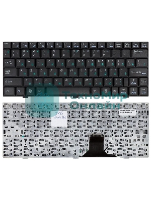 Клавиатура для ноутбука Asus U1 U1F U1E черная