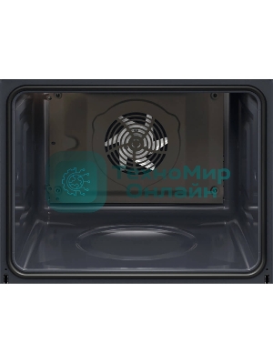 Духовой шкаф электрический Electrolux EOD6F77WV с конвекцией, приготовление на пару, объем 72 л, утапливаемые переключатели, 9 режимов,очистка каталитическая, 3 стекла в дверце, направляющие проволочные + телескопические (1 уровень), термощуп