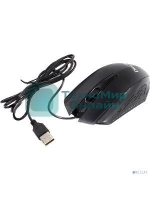 Мышь проводная Dialog Comfort MOС-19U черный, 1200 dpi, USB, кнопки - 3
