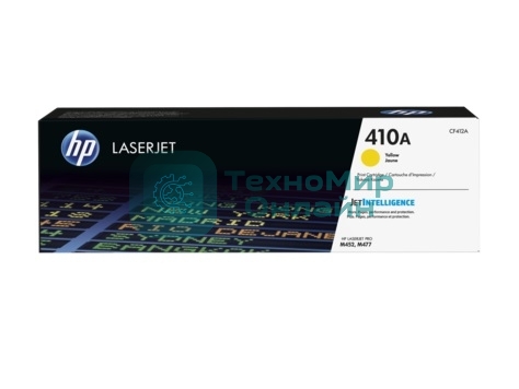 Картридж лазерный HP 410A CF412A желтый для LJ Pro M477fdn/M477fdw/M477fnw/M452dn/M452nw 2300 стр.