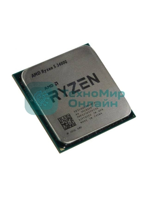 Процессор AMD Ryzen 5 3400G Soc-AM4 3.7GHz OEM