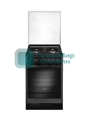 Плита газовая Gefest ПГ 5300-03 0046 черный, конфорок 4 шт, духовка 52 л, 50 см x 85 см x 58.5 см
