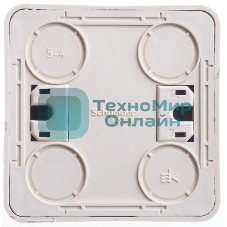 Выключатель 2-кл. ОП Этюд 10А IP20 крем. SchE BA10-002K