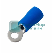 Наконечник кольцевой изолированный Rexant ø 3.2 мм 1.5-2.5 мм² (НКи 2.5-3/НКи2-3) синий
