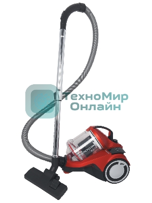 Пылесос Starwind SCV2081 красный/черный, 350/2000 Вт, уборка сухая, пылесборник контейнер 3.5 л