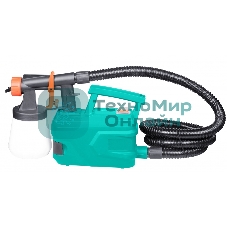 Краскопульт электрический Sturm SG9660B, 600Вт, 1100 мл/мин, бак на поясе, HVLP, С ТУРБИНОЙ SG9660B