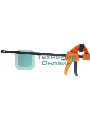 Струбцина быстрозажимная Sturm! 1078-08-45, 450мм, резиновые накладки, 70-100кгс, сжим-разжим