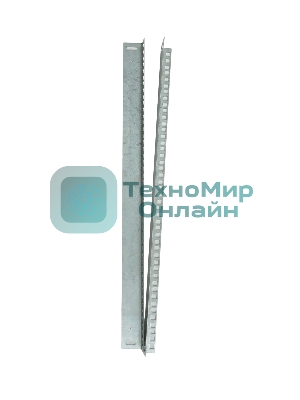 Комплект вертикальных юнитовых направляющих ЦМО (2 шт) для шкафов серии ШРН высотой 18U ШРН-ВН-18