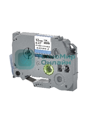 Кассета с лентой S'OK by Sakura Printing TZES531 для Brother, черный на синем, 12мм/8м, наклейка