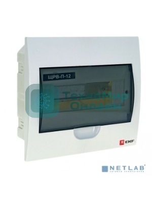 Щит распред. EKF pb40-v-12 встраиваемый ЩРВ-П-12 IP41 EKF PROxima