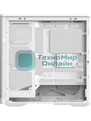 Компьютерный корпус Formula V Line Crystal U9 PA White, ATX, TYPE-C*1, USB3.0*2, Curved Glass, SIDE 3x PERFORMANCE ARGB, REAR 1x PERFORMANCE ARGB