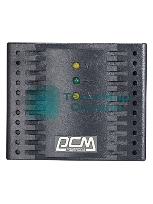 Стабилизатор напряжения Powercom Voltage Regulator, 3000VA, Black, Schuko