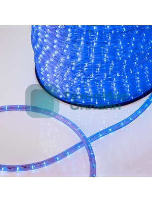 Дюралайт Neon-night LED, постоянное свечение (2W) - синий Эконом 24 LED/м, бухта 100м