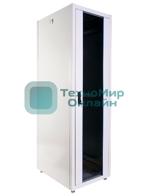 Шкаф телекоммуникационный напольный ЭКОНОМ 42U (600 × 600) дверь металл 2 шт.