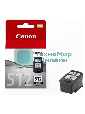 Картридж струйный PG-512Bk (2969B007) черный (401 стр.) для Canon PIXMA MP240, 260, 480