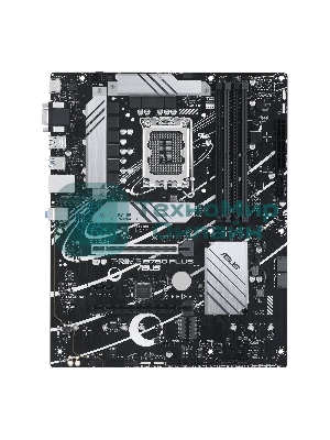 Материнская плата ASUS PRIME B760-PLUS, LGA 1700, Intel B760, 4xDDR5, 4xSATA, 3xM.2, 1xPCIe 4.0 x4, 1xPCIe 5.0 x16, 2xPCIe x1, 1xDP, 1xHDMI, 1xVGA, 2xUSB-A 3.2 Gen 2, 1xUSB-C 3.2 Gen 2x2, 1x 2.5Gb LAN, 3x3.5 мм, 7.1, ATX