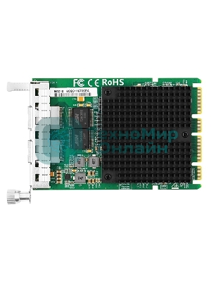 Сетевой адаптер LR-LINK PCIE 4*1G RJ45 LRES3021PT-OCP