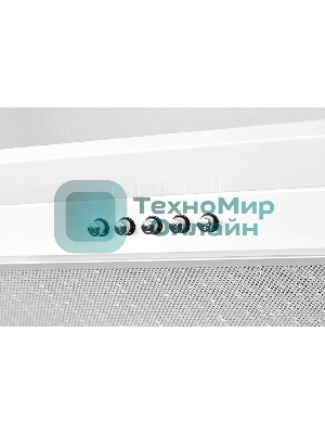 Вытяжка встраиваемая Kuppersberg Inlinea 70 WX белый/нержавеющая сталь, 70 см, 1300 куб. м/ч, 41 дБ