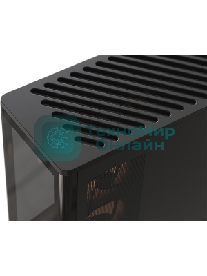 Компьютерный корпус Formula V Line Crystal U9 PA Black, ATX, TYPE-C*1, USB3.0*2, Curved Glass, SIDE 3x PERFORMANCE ARGB, REAR 1x PERFORMANCE ARGB