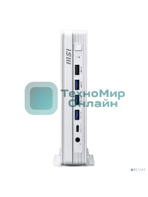 Неттоп MSI Pro DP10 A14MG-011XRU i5 14400 (2.5) 16Gb SSD512Gb UHDG без ОС 2.5xGbitEth WiFi BT белый (9S6-B21012-011)