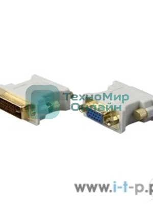 Переходник Rexant (17-6821) DVI (вилка) - VGA (розетка) GOLD