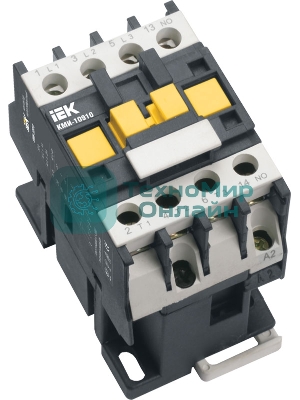 Контактор IEK KKM11-018-230-01 КМИ-11811 18А 230В/АС3 1НЗ