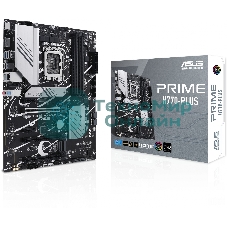 Материнская плата ASUS PRIME H770-PLUS, LGA 1700, Intel H770, 4xDDR5, 4xSATA, 3xM.2 PCIe 4.0 x4, 1xPCIe 5.0 x16, 2xPCIe 4.0 x4, 1xHDMI, 1xDP, 1xUSB-C 3.2 Gen 2, 2xUSB 3.2 Gen 2, 3xUSB 3.2 Gen 1, 1x 2.5Gb LAN, 3x3.5 мм, 7.1, ATX