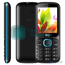 Мобильный телефон BQ 2440 Step L+ черный/синий