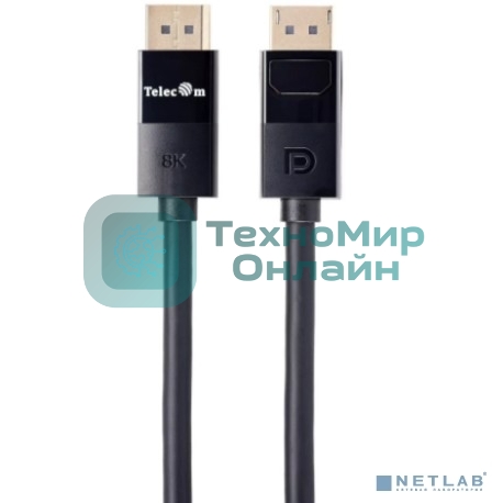 Кабель соединительный Telecom TCG755-5M DP-DP 1.4V 8K@60Hz 5м, медь