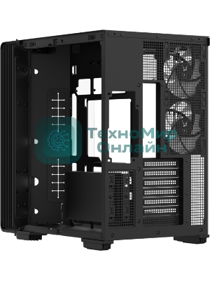 Компьютерный корпус Formula V Line Crystal Z7 PA Black, ATX, TYPE-C*1, USB3.0*1, Front+Side Glass, SIDE 3x PERFORMANCE ARGB, REAR 2x PERFORMANCE ARGB