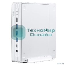 Неттоп MSI Pro DP10 A14MG-011XRU i5 14400 (2.5) 16Gb SSD512Gb UHDG без ОС 2.5xGbitEth WiFi BT белый (9S6-B21012-011)