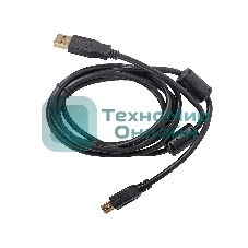 Кабель Defender PRO USB 2.0 кабель удлинительный 1.8м AM/AF, зол.конт, 2фер.фил.