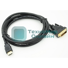 Кабель видео Behpex HDMI (m)/DVI-D (Dual Link) (m) 2м. черный