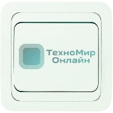 Выключатель проходной 1-кл. Makel СП Mimoza 10А IP20 белый/белый