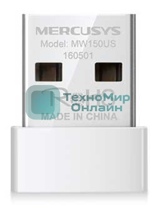 Адаптер Mercusys MW150US N150 Nano Wi-Fi USB-адаптер